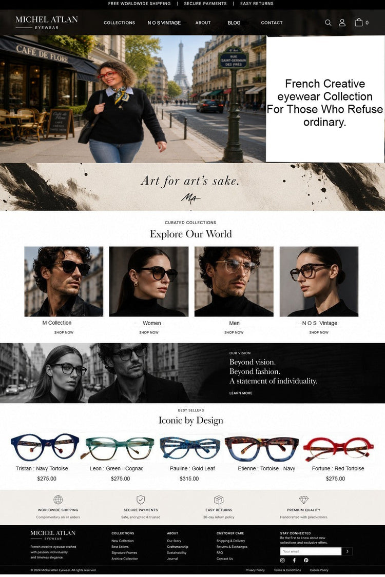 home page