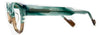 Leon – Marble Green & Cognac Handmade Eyewear | Michel Atlan